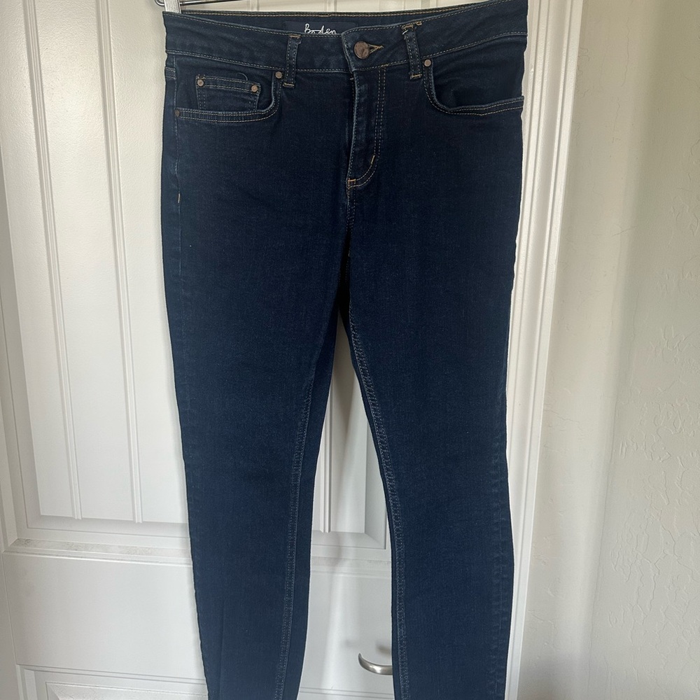 Boden Women's Skinny Jeans in Deep Blue